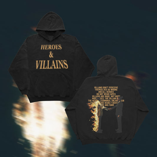 HEROES & VILLIANS HOODIE