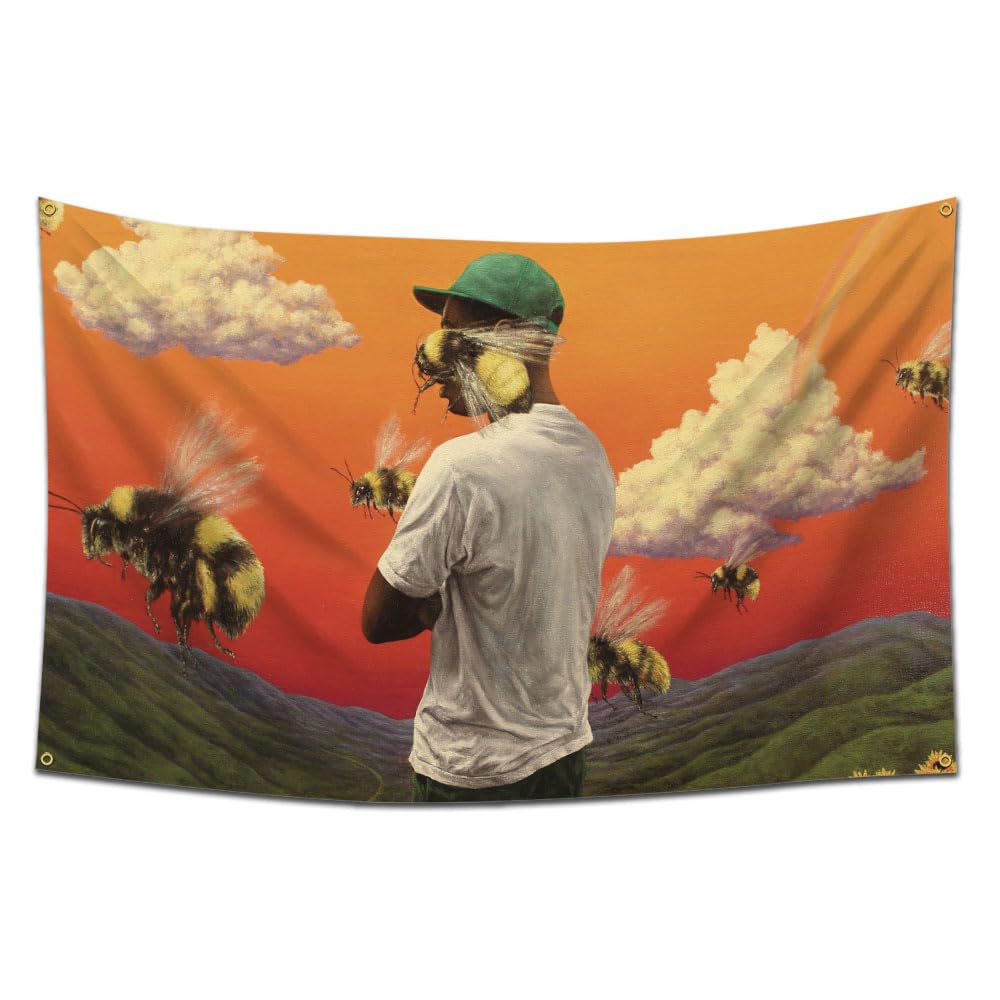 FLOWER BOY WALL FLAG