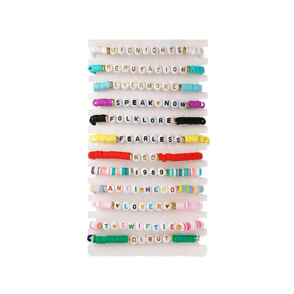 TAYLOR SWIFT FRIENDSHIP BRACELET SET