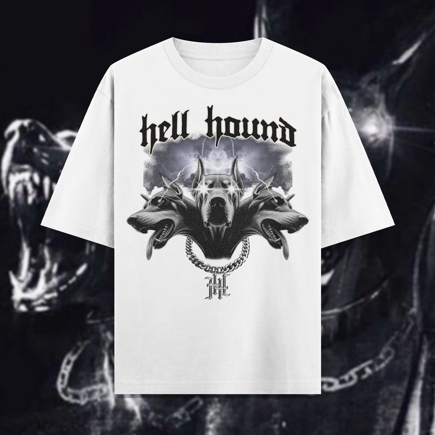 HELL HOUND OVERSIZED TEE