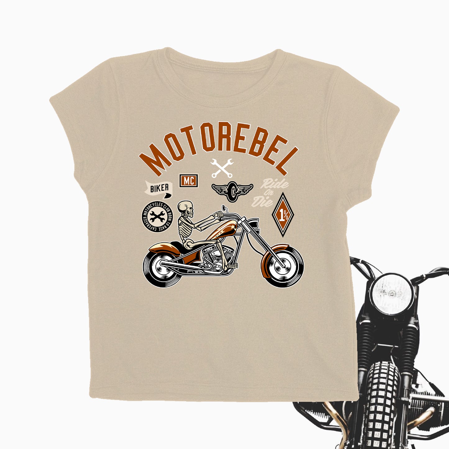 MOTOREBEL BABY TEE